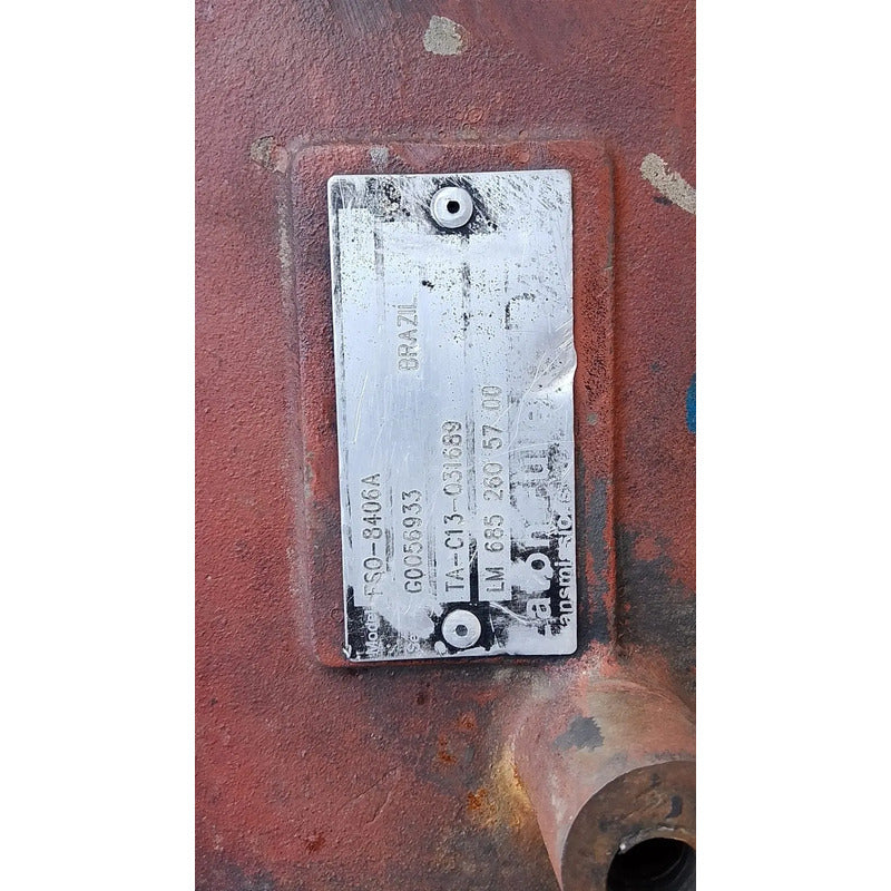 Tapa Retenedor Transmisión Eaton Fso-8406a 6 Velocidades Rojo