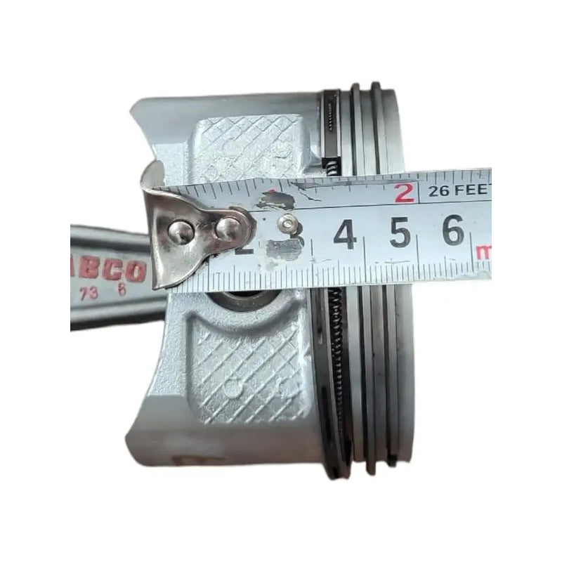 Pistón Biela Compresor Aire Wabco Motor Mercedes 906 904 Plateado