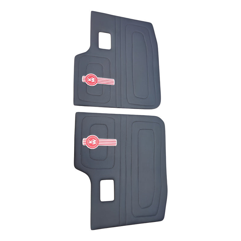 Tapa Panel Puerta Cabina Kenworth T300 T370 T600 Negro Par Negro