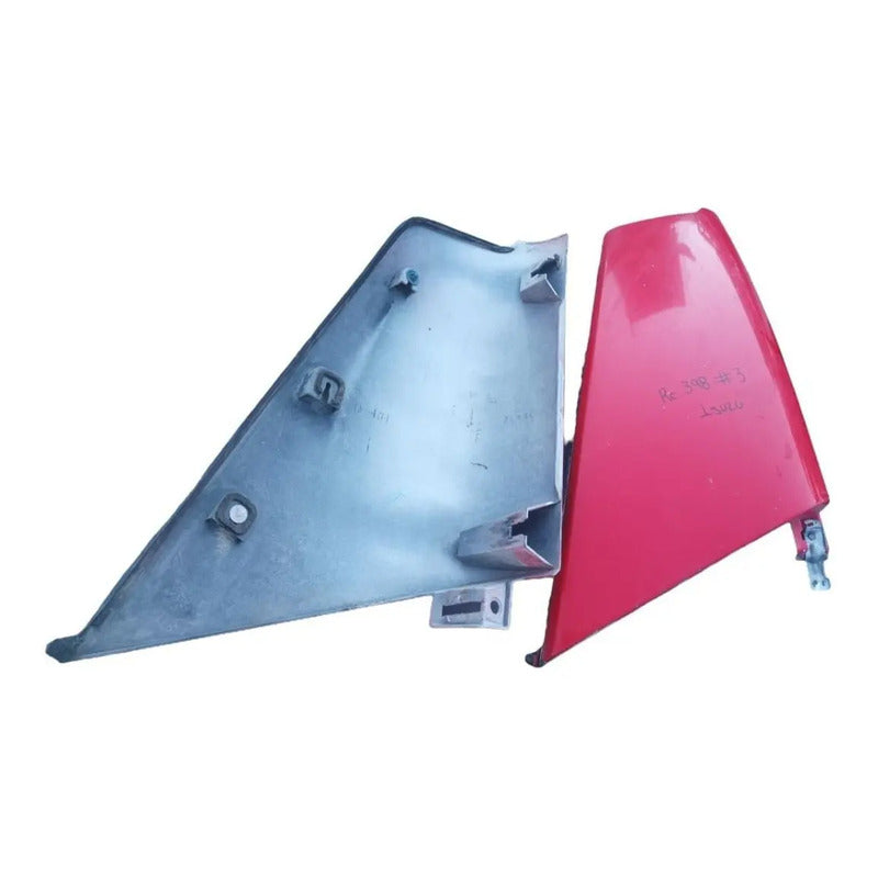 Panel Cubierta Moldura Cabina Isuzu Elf 400 450 Par Rojo