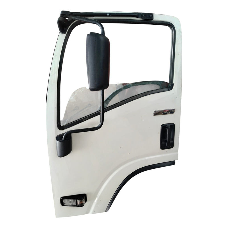 Puerta Piloto Isuzu Elf  300 2018-2023 Delantera Blanco