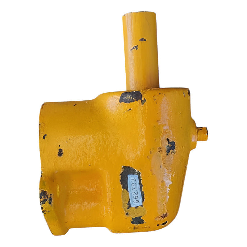 Codo Transferencia Salida Aceite Carter Bomba Caterpillar - Amarillo