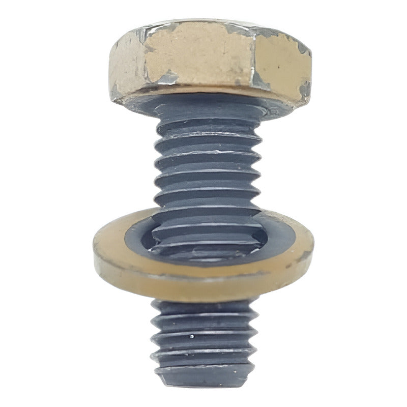 2 Tornillos Carretilla Buso Motor Caterpillar 3126 Freightli Gris