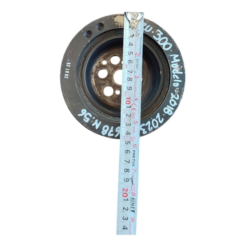 Polea Cigüeñal Damper Isuzu 4jj1 Elf 300 18-23