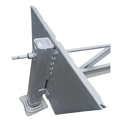Patines Caja Seca Plataforma Remolque Jost Plata