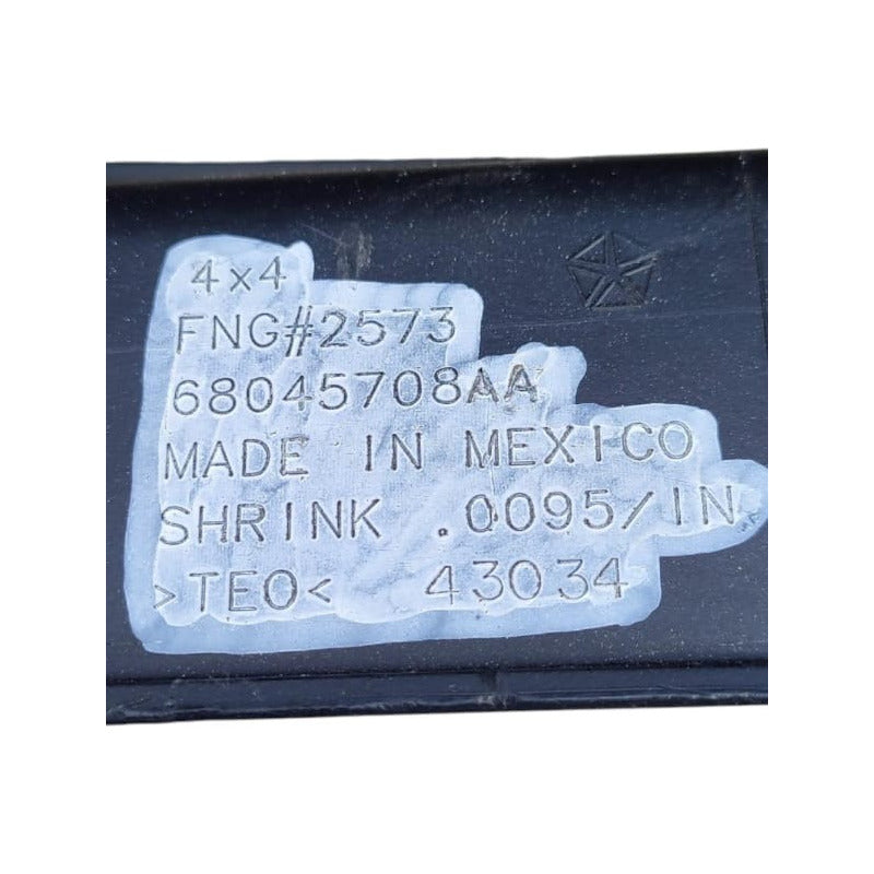 Defensa Moldura 10-12 Presa Aire Ram Negro