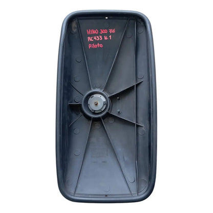 Base Soporte Tapa Cubierta Espejo Piloto Hino 300 816 716 Negro