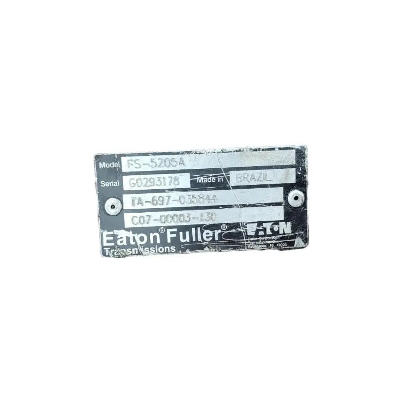 Tren Flecha Mando Engranes Transmision Caja 5v Fs-5205a