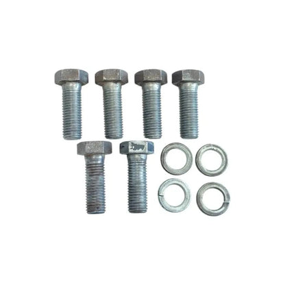 Tornillo Coraza Transmisión Motor J08e Hino 500 1524 6 Pzas Plateado
