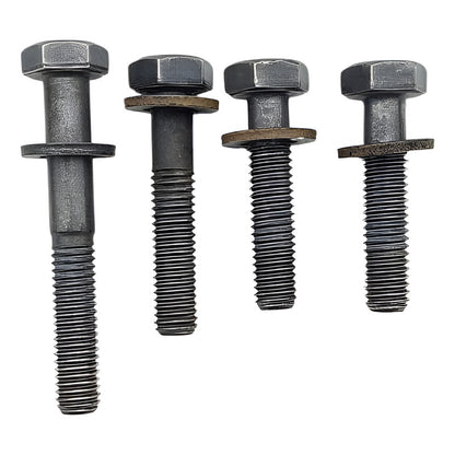 4 Tornillos Juego Kit Caja Soporte Tensor Banda Motor Caterp Negro