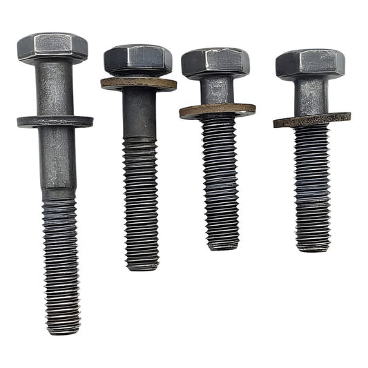 4 Tornillos Juego Kit Caja Soporte Tensor Banda Motor Caterp Negro