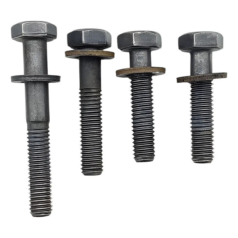 4 Tornillos Juego Kit Caja Soporte Tensor Banda Motor Caterp Negro