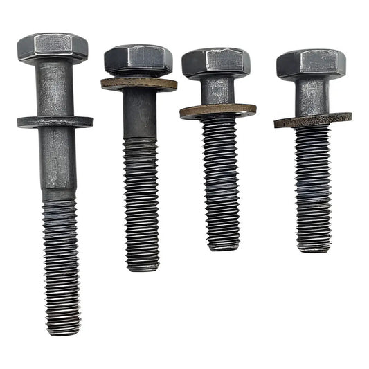 4 Tornillos Juego Kit Caja Soporte Tensor Banda Motor Caterp Negro