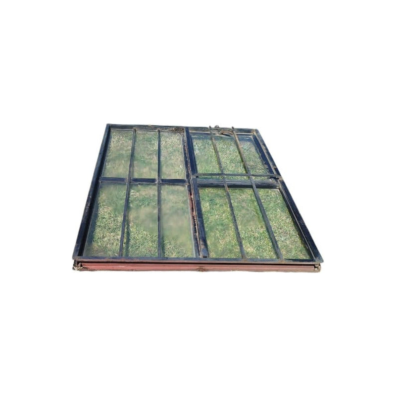Ventana Fierro Corrediza Con Vidrios