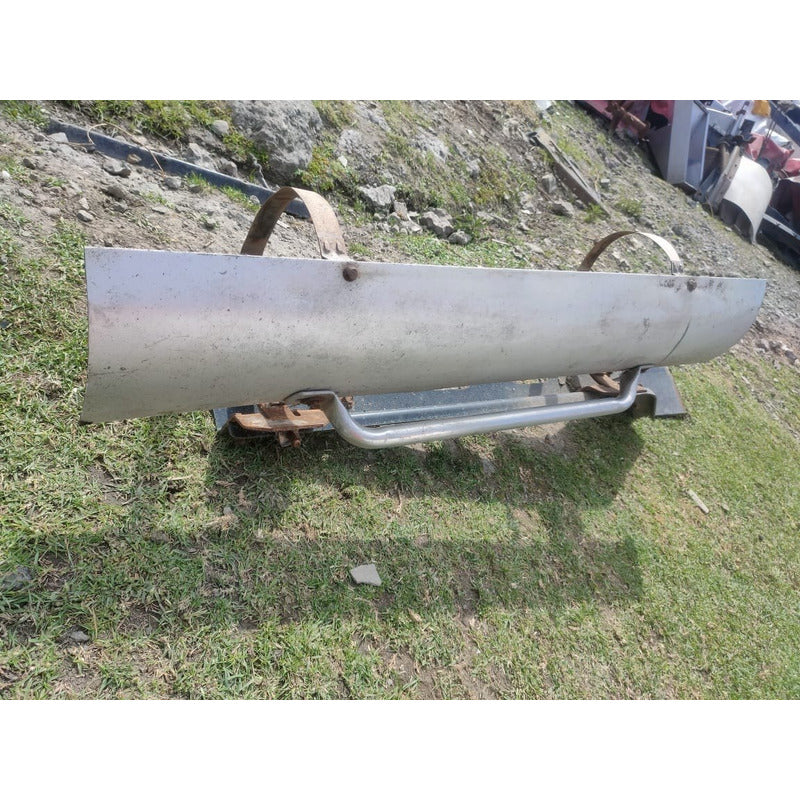 Base Soporte Silenciador Escape Chasis Para Barrenar