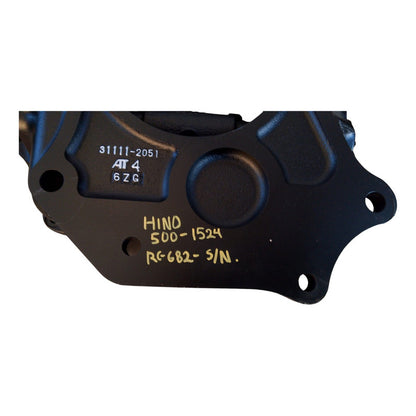 Coraza Carcasa Campana Concha Transmisión Hino 500 1524 - Negro