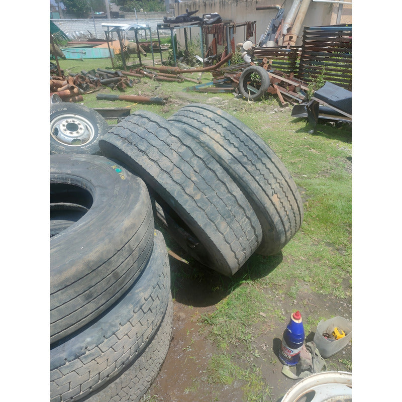 Llanta Michelin 275/80/22.5 Usada Original Y Recubierta