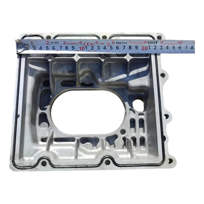 Tapa Cubierta Bomba Aceite Motor Power Stroke 4.5l Citystar Plateado