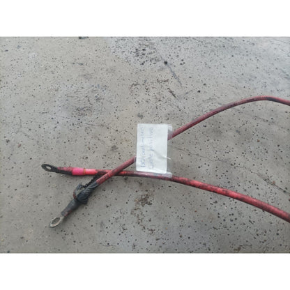 Cable Corriente Tierra Automotriz Bateria Rojo 3/4 1.30m