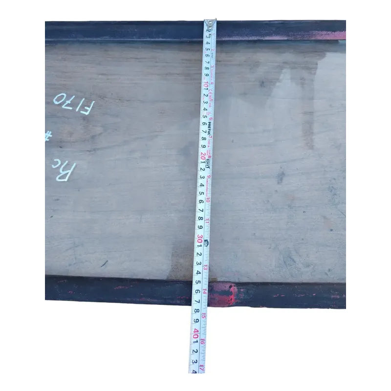 Medallon Cristal Trasero Goma Hule Cañuela Freightliner Fl70