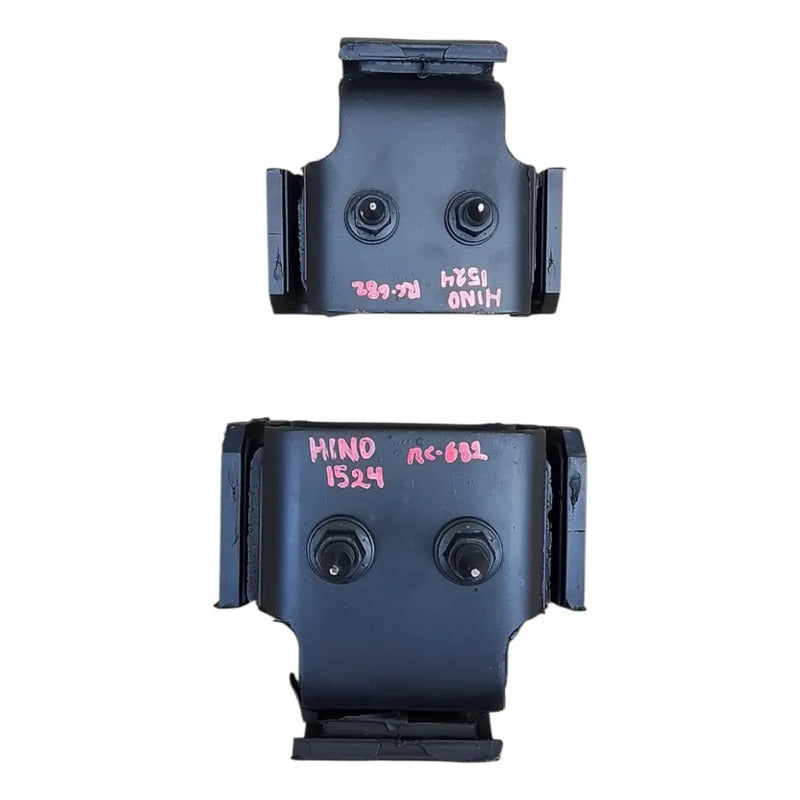 Soporte Goma Hule Tacón Motor Hino 500 1524 Par