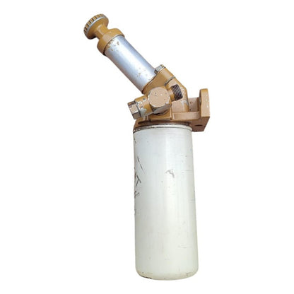 Soporte Filtro Diesel Cebadora Bomba Purgadora Caterpillar Blanco
