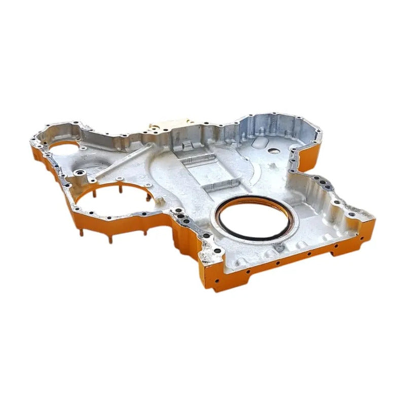 Tapa Caja Engranes Distribucion Motor Caterpillar 3406b Amarillo