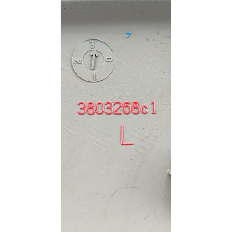 Moldura Poste Cabina Cf600 Citystar Piloto International Gris