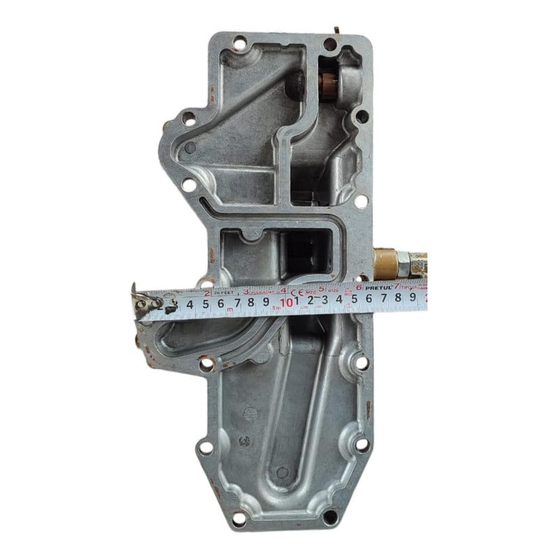 Tapa Cubierta Enfriador Aceite Motor Caterpillar 3126 Azul