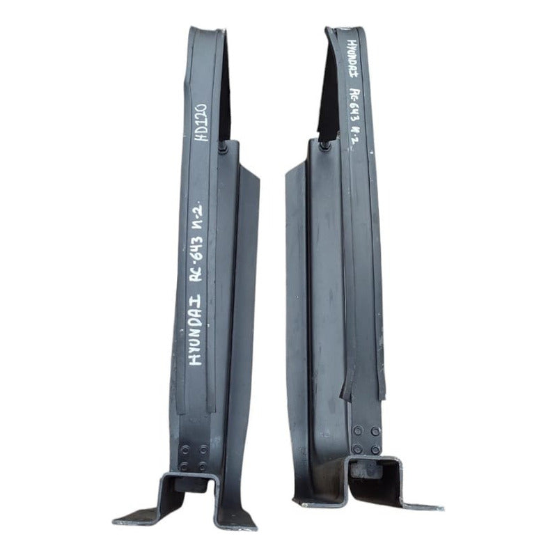 Braket Cincho Base Soporte Tanque Diesel Htyndai Hd120 Negro