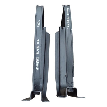 Braket Cincho Base Soporte Tanque Diesel Htyndai Hd120 Negro