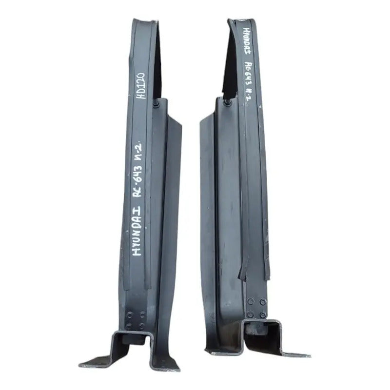 Braket Cincho Base Soporte Tanque Diesel Htyndai Hd120 Negro
