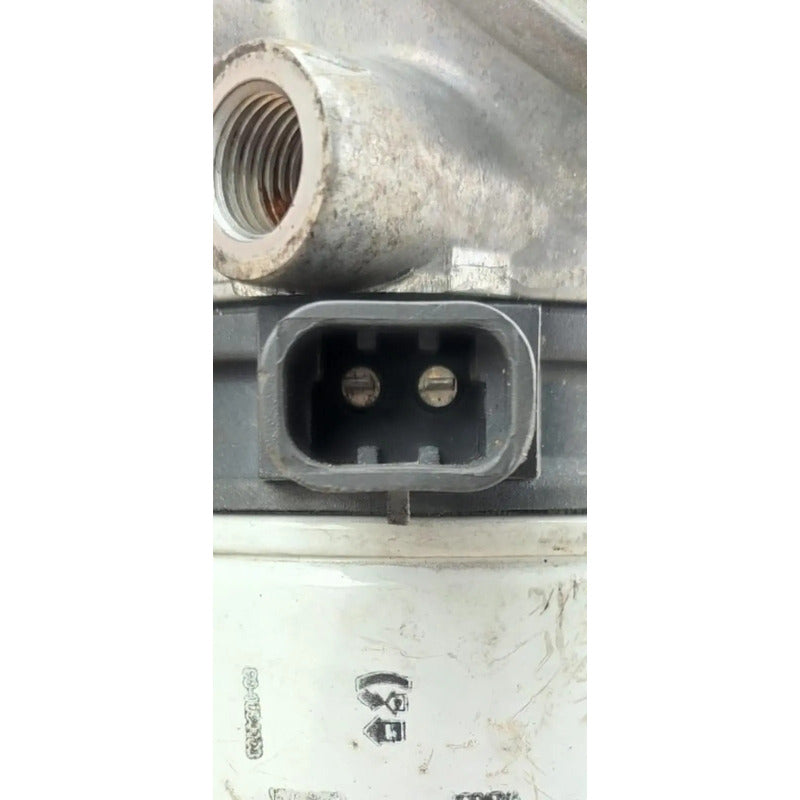 Base Soporte Filtro Diesel Cebadora Bomba Purgador Hyundai Blanco