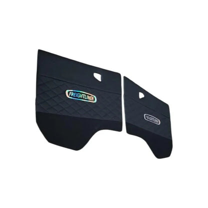 Tapa Panel Puerta Cabina Freightliner Fl70 Alfombra Par Negr Negro