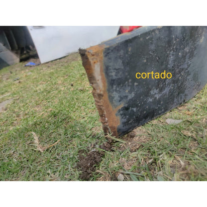Base Soporte Silenciador Escape Chasis Para Barrenar