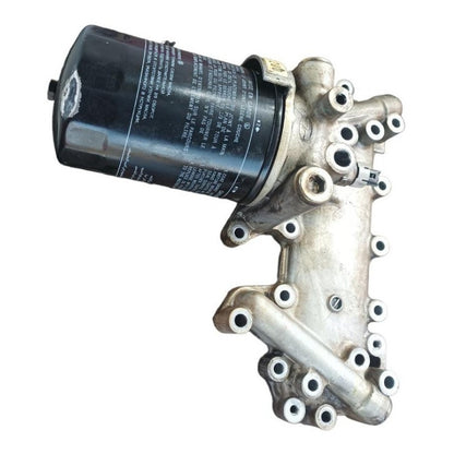 Base Soporte Tapa Cubierta Enfriador Aceite Filtro Hino