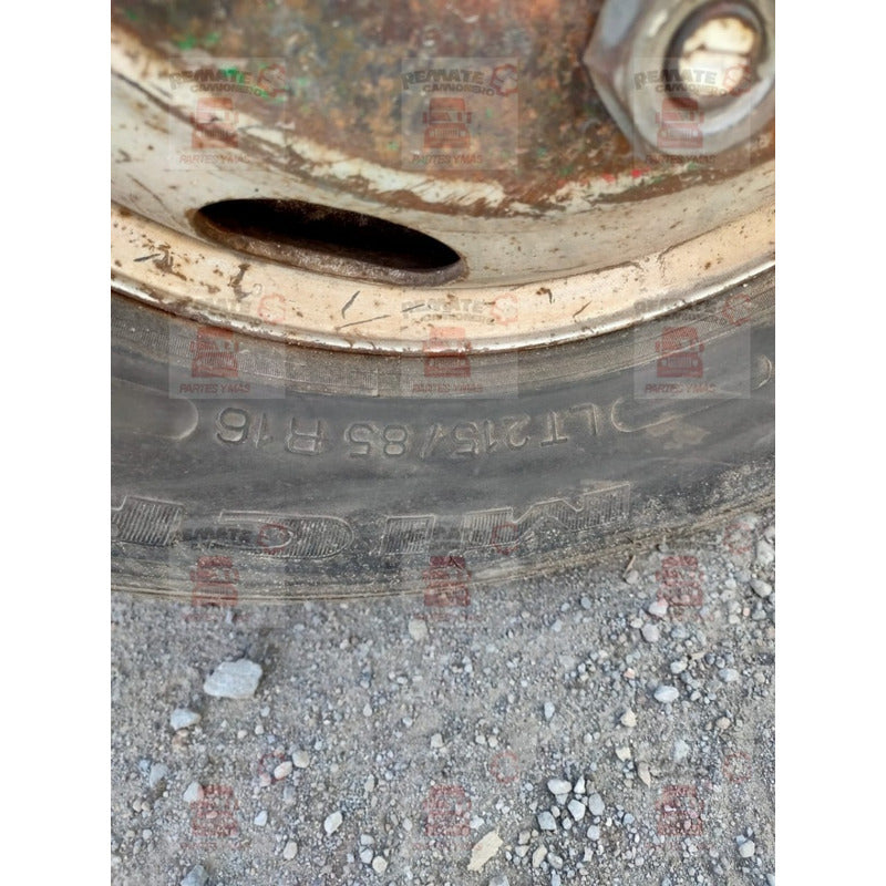 Llanta Michelin Lt215/85/r16  3/4 De Vida