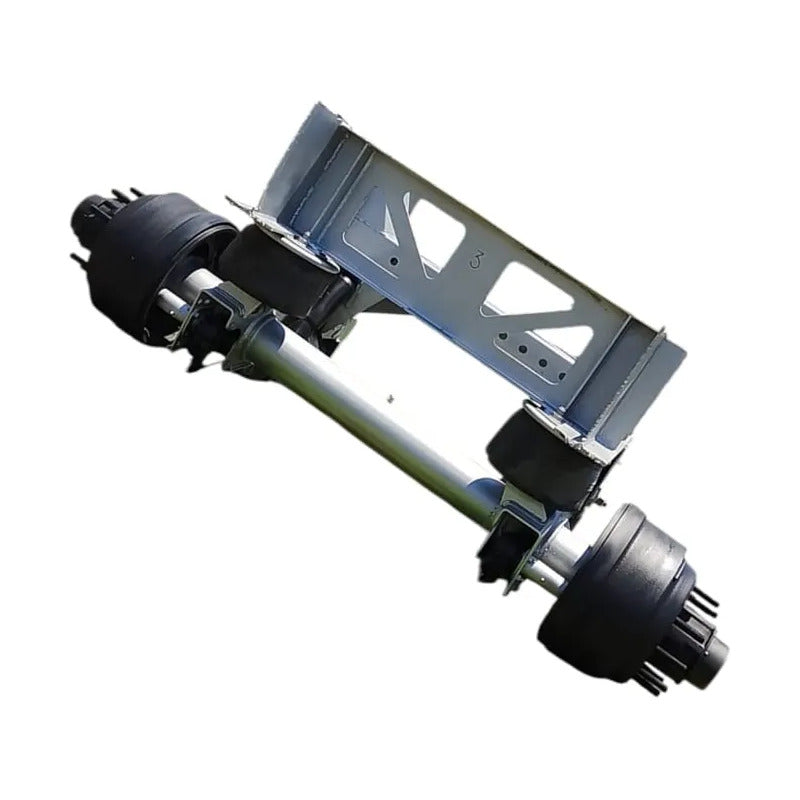 Eje Suspension Retractil Gondola Platafoma Remolque Unemon