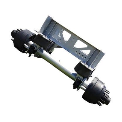 Eje Suspension Retractil Gondola Platafoma Remolque Unemon