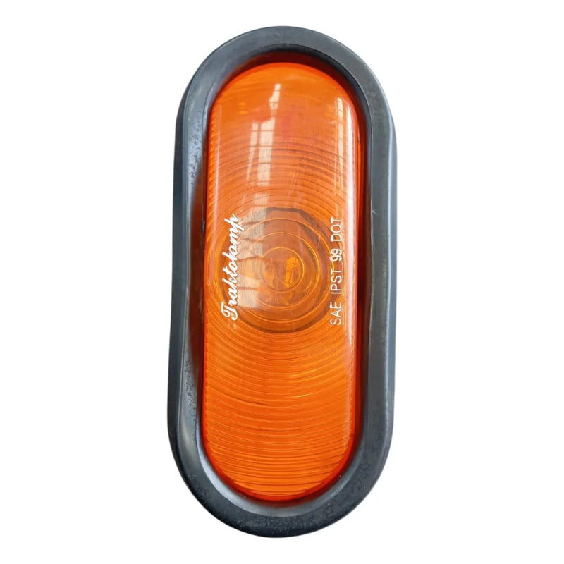 Faro Luz Trasera Lateral Camión Universal Naranja