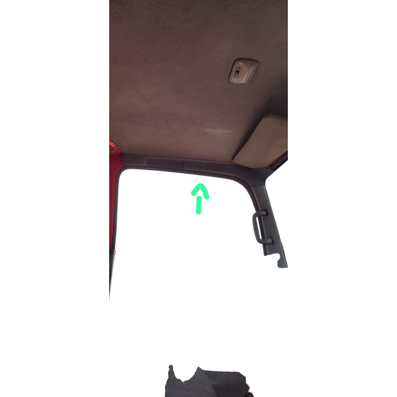 Moldura Poste Toldo Cielo Piloto Cabina Isuzu Elf 500 Gris