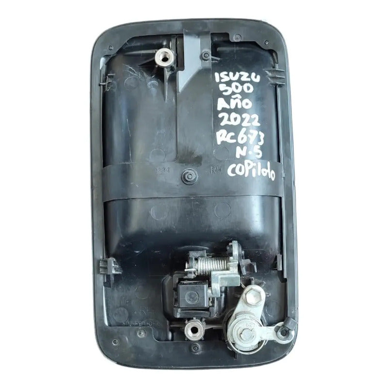 Manija Chapa Puerta Exterior Isuzu Elf 500 2022 Copiloto Negro