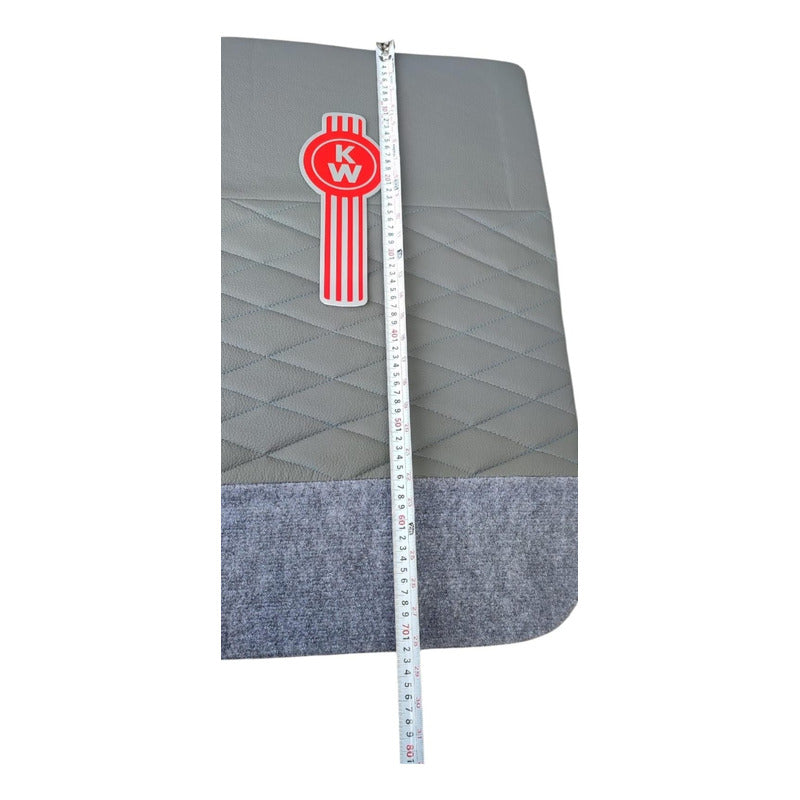 Tapa Panel Puerta Kenworth T300 T370 T600 Gris Alfombra Par