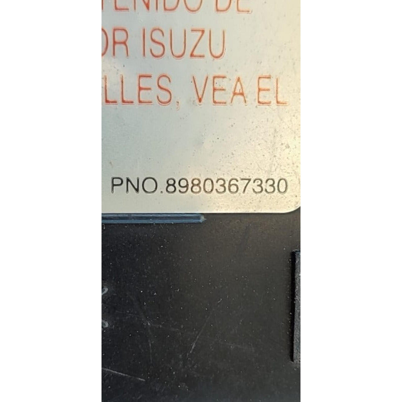 Tapa Cubierta Motor Isuzu 4jj1e5le Elf 300 2018-2023
