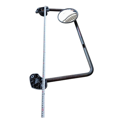 Base Soporte Espejo Lateral Concavo Freightliner M2 Piloto Gris