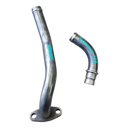Tubo Retorno Aceite Turbo Motor Cummins Isb 5.9l Par Plateado