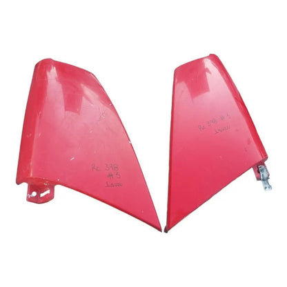 Panel Cubierta Moldura Cabina Isuzu Elf 400 450 Par Rojo