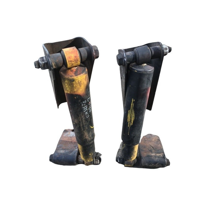 Soporte Base Amortiguador Eje Muey Freightliner Fl70 (par)