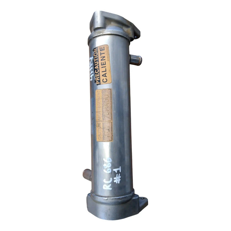 Enfriador Gases Egr Motor Isuzu 4hk1 Elf 400 450 500 Plateado (metálico)
