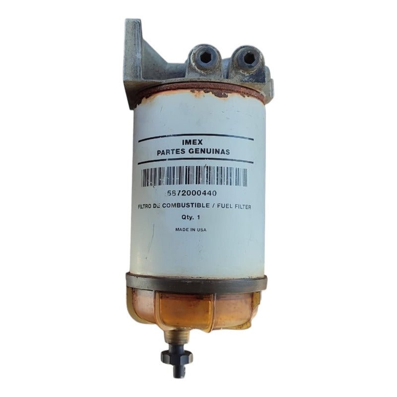 Base Soporte Filtro Diesel Motor Isuzu 4jj1 Elf 200 300
